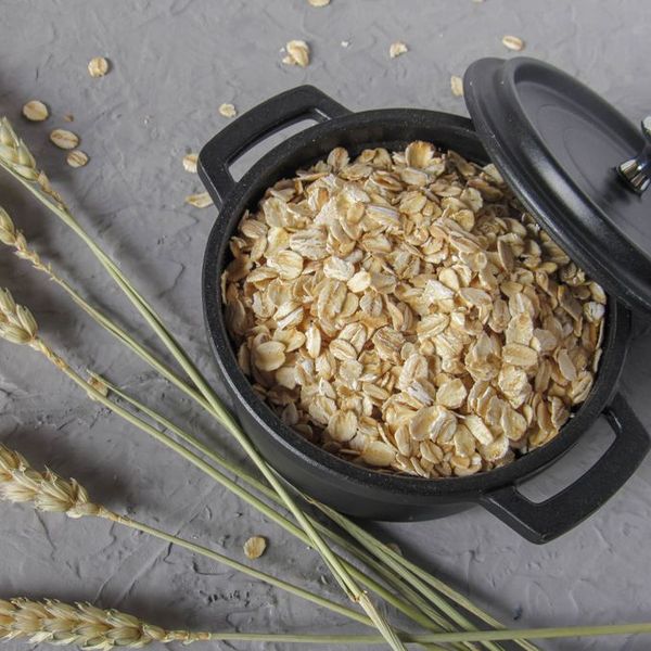 Oats in a bowl